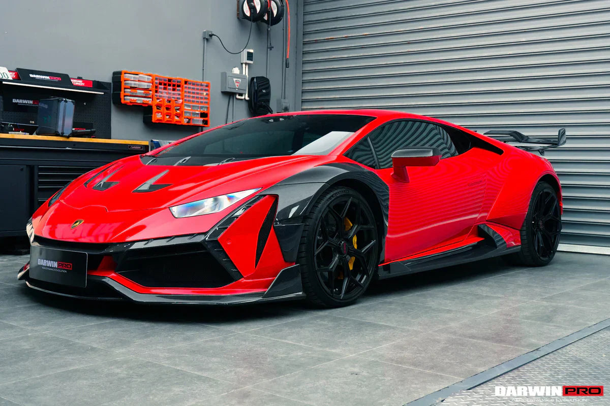 2015-2022 Lamborghini Huracan LP610/LP580/EVO BKSSII Style Side Skirts - [The Exotic Hub]