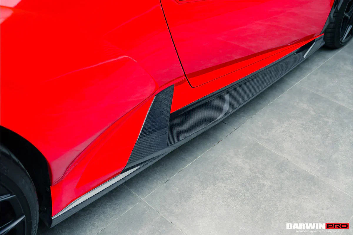 2015-2022 Lamborghini Huracan LP610/LP580/EVO BKSSII Style Side Skirts - [The Exotic Hub]