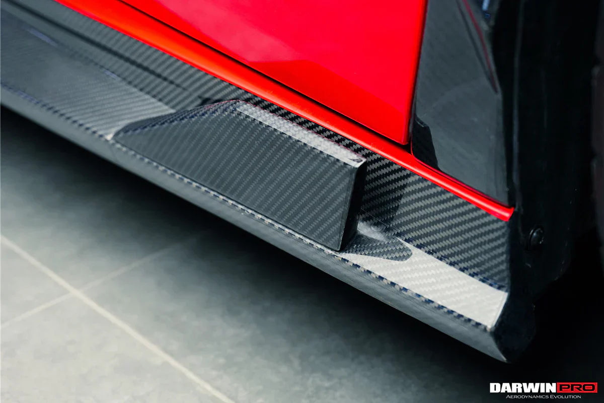 2015-2022 Lamborghini Huracan LP610/LP580/EVO BKSSII Style Side Skirts - [The Exotic Hub]