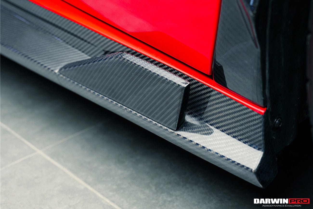 2015-2025 Lamborghini Huracan LP610 & LP580 & EVO & STO & Tecnica BKSSII Style Side Skirts