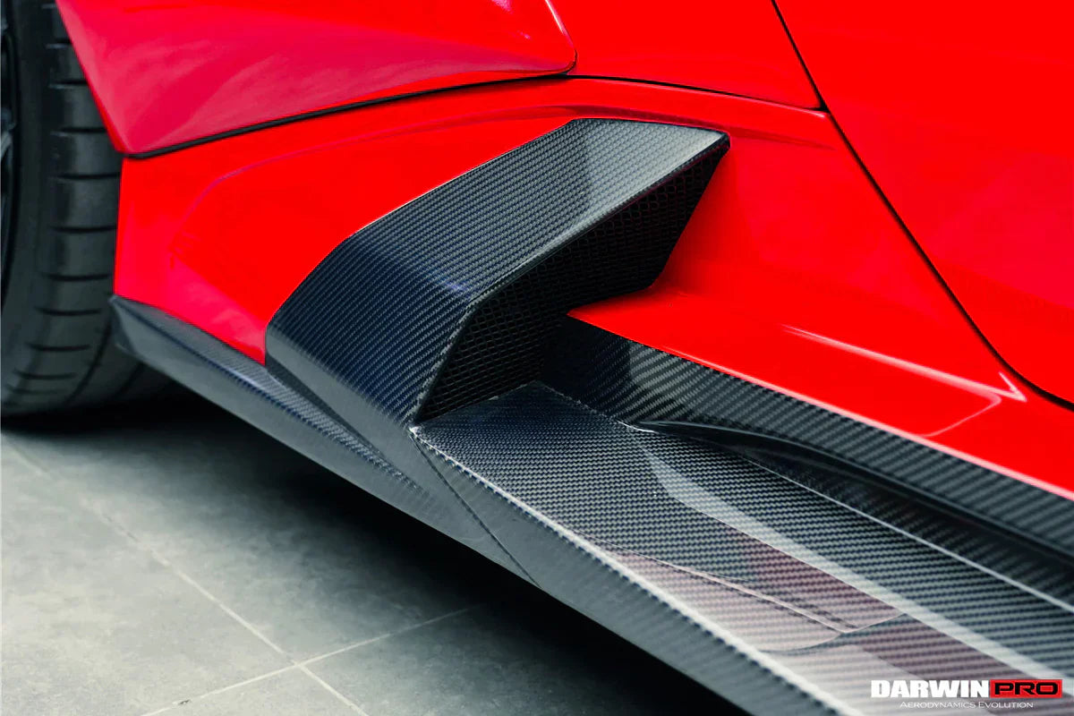 2015-2022 Lamborghini Huracan LP610/LP580/EVO BKSSII Style Side Skirts - [The Exotic Hub]