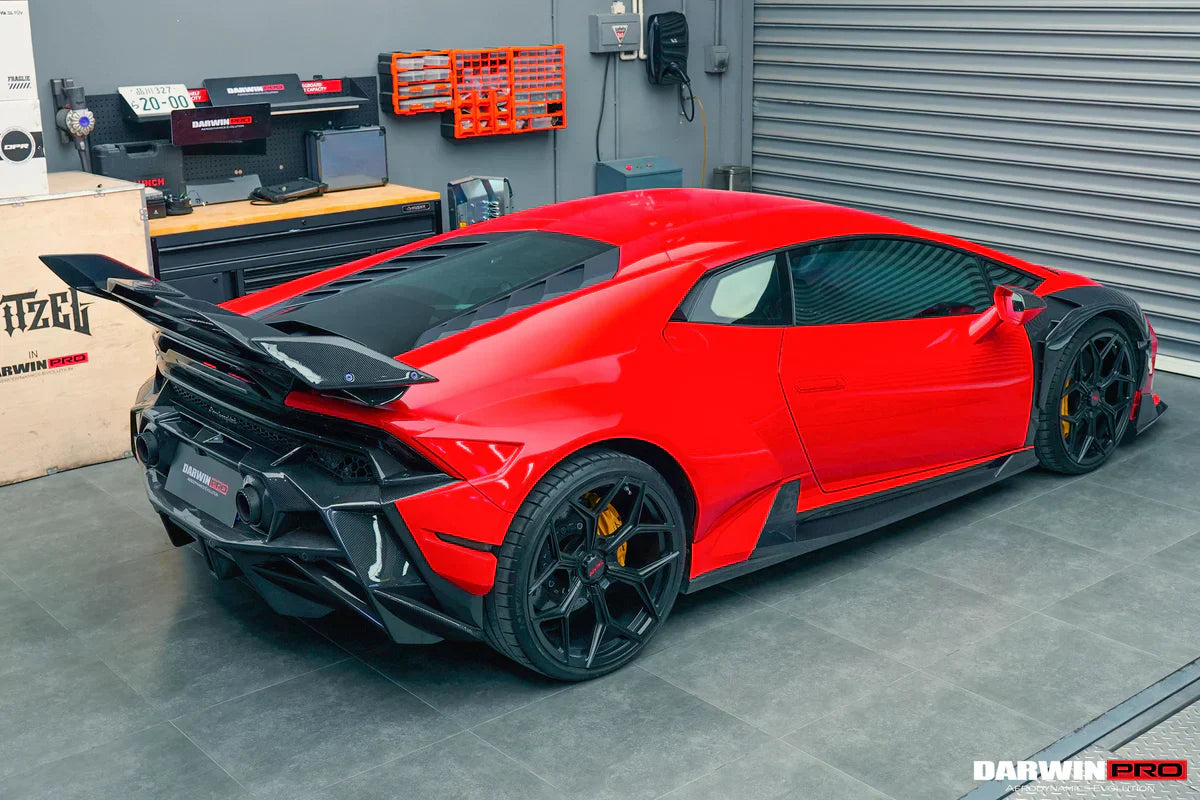 2015-2022 Lamborghini Huracan LP610/LP580/EVO BKSSII Style Side Skirts - [The Exotic Hub]