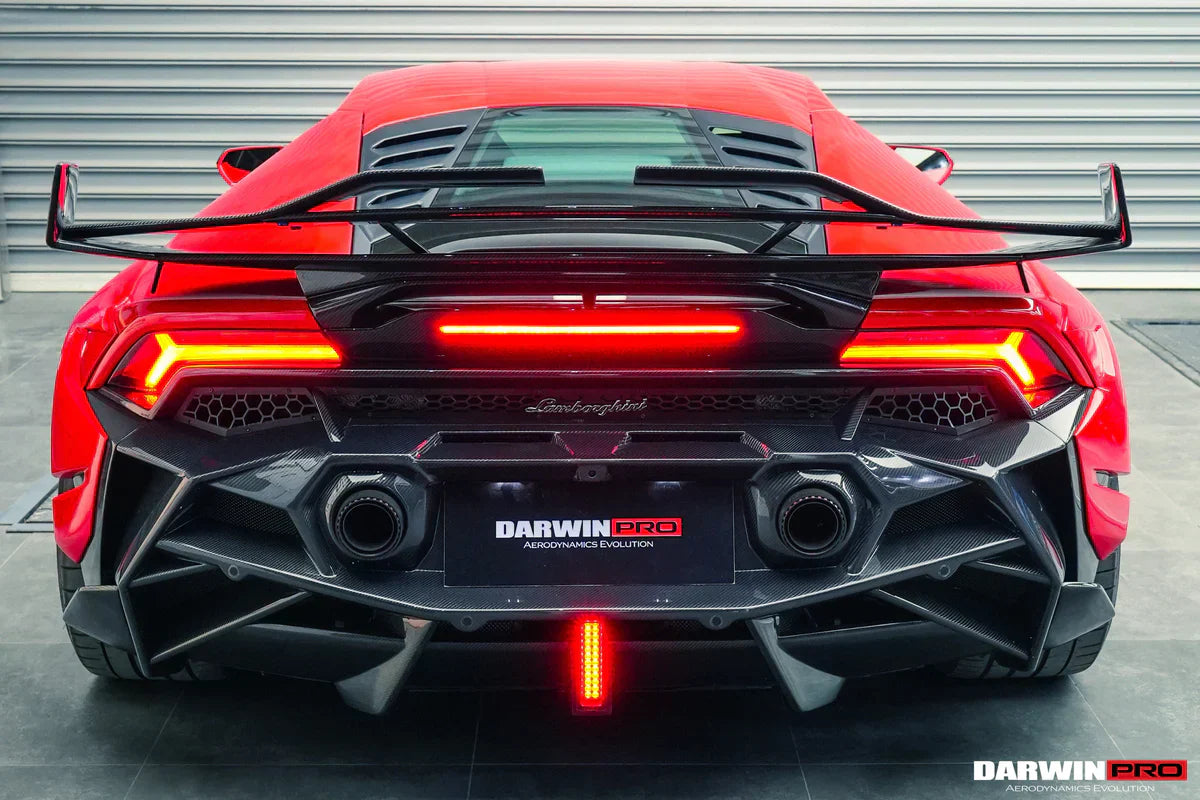 2015-2022 Lamborghini Huracan LP610 & LP580 & EVO BKSSII Style Rear Bumper - [The Exotic Hub]