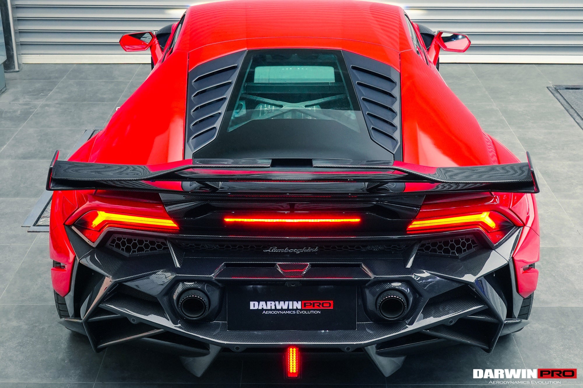 2019-2025 Lamborghini Huracan EVO & Tecnica BKSSII Style Rear Bumper