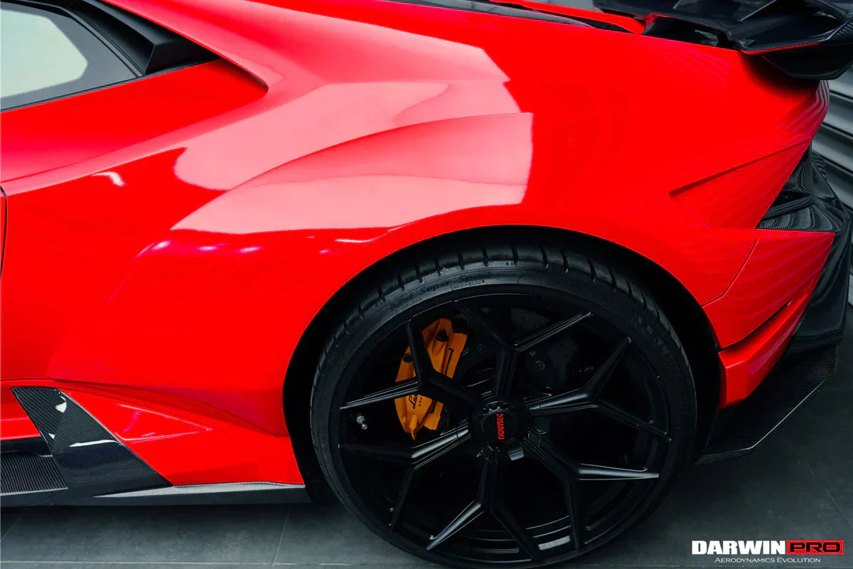 2015-2022 Lamborghini Huracan LP610 & LP580 & EVO Coupe Only BKSSII Style Rear Wide Fender Flare - [The Exotic Hub]