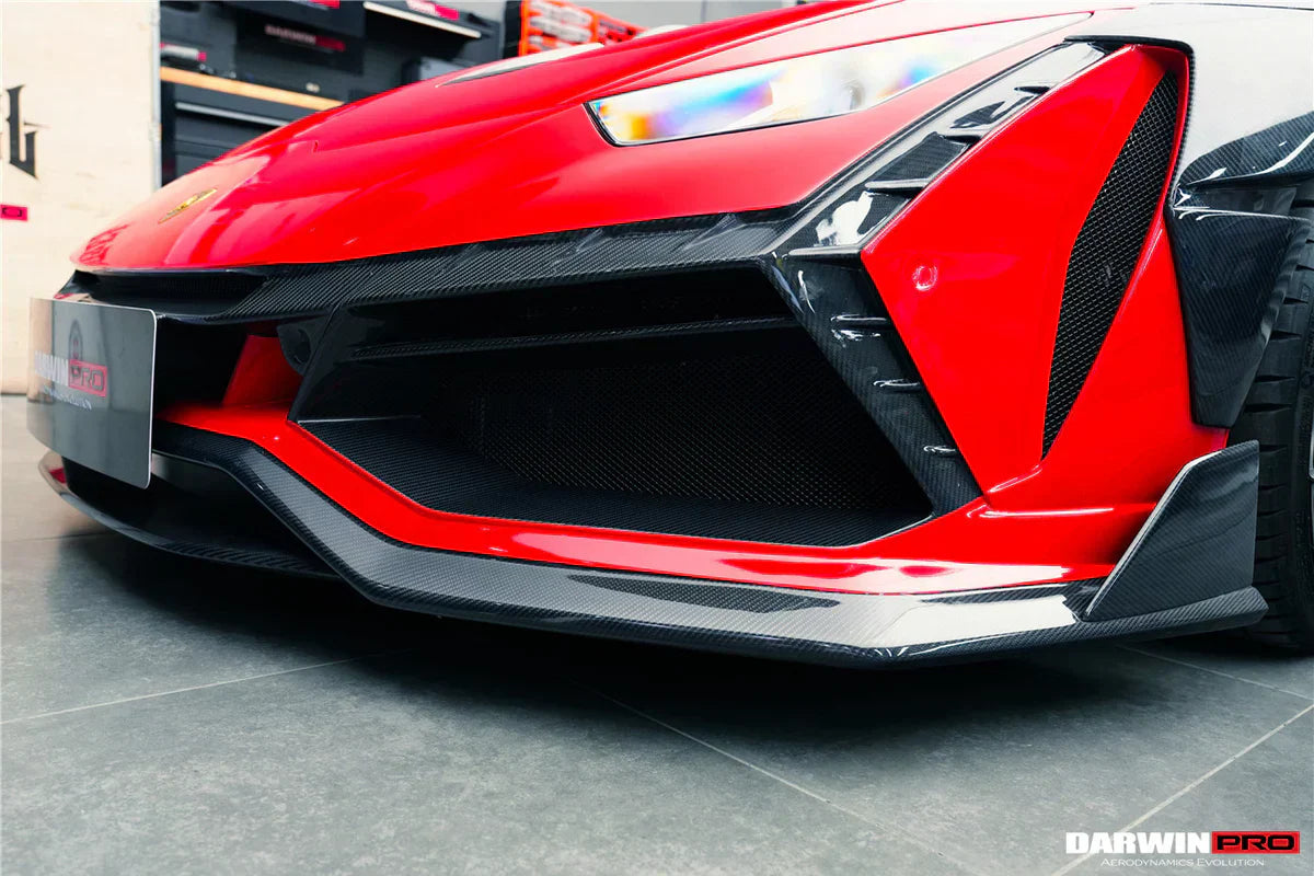 2015-2022 Lamborghini Huracan LP610 & LP580 & EVO BKSSII Style Front Bumper - [The Exotic Hub]