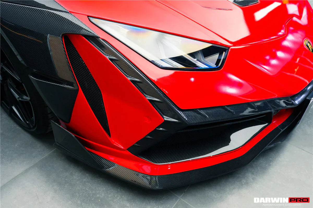 2015-2022 Lamborghini Huracan LP610 & LP580 & EVO BKSSII Style Front Bumper - [The Exotic Hub]