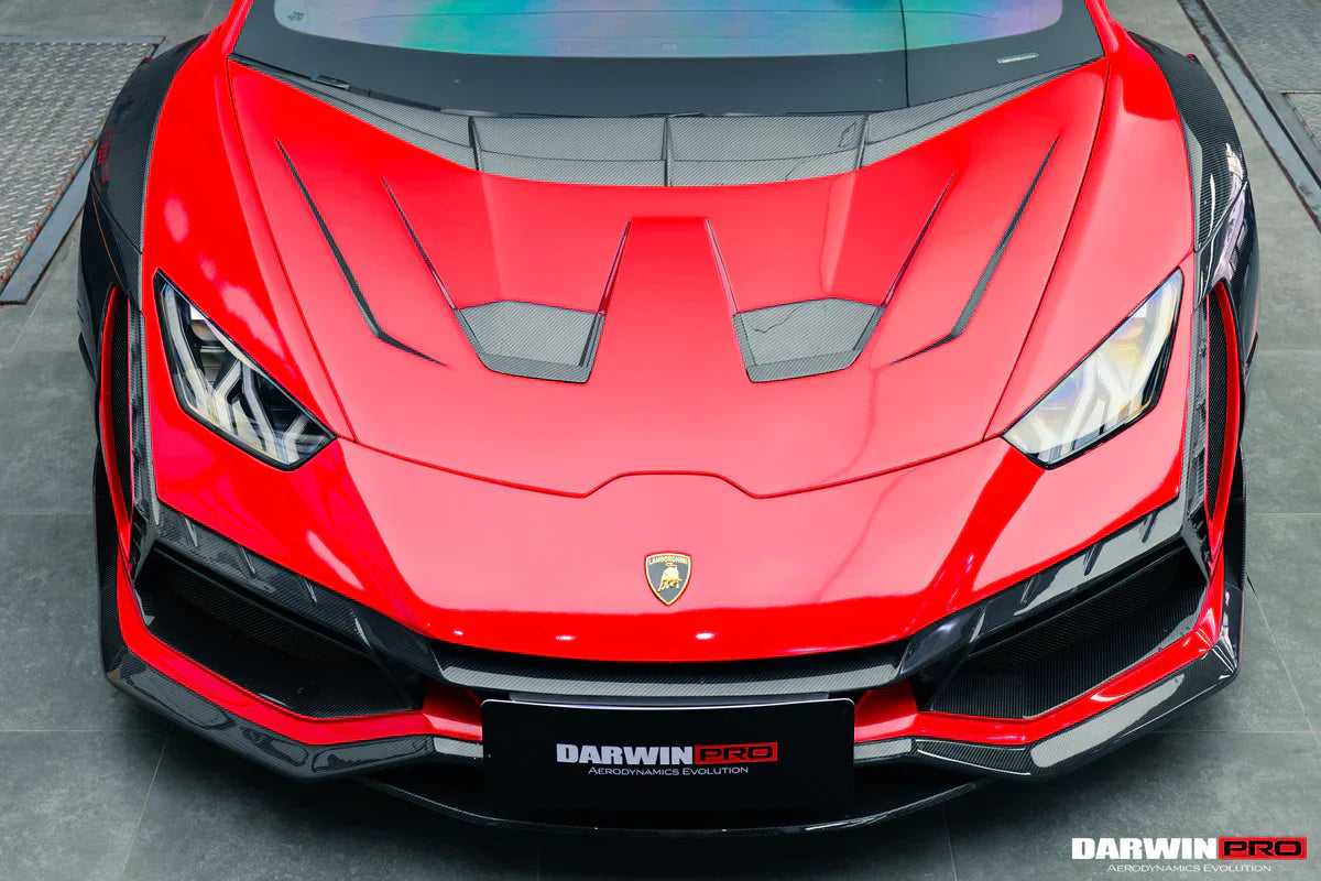 2015-2022 Lamborghini Huracan LP610 & LP580 & EVO BKSSII Style Front Bumper - [The Exotic Hub]