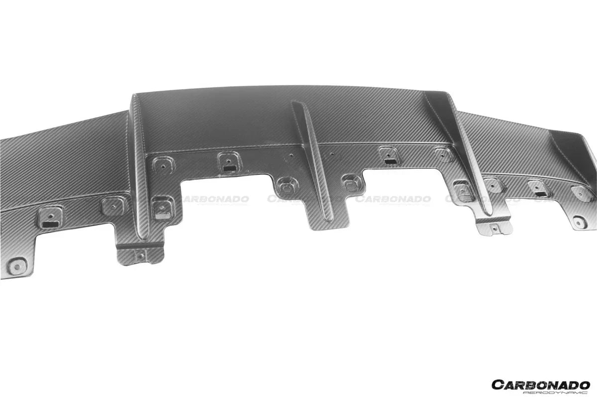 2021-UP Lamborghini Huracan STO Dry Carbon Fiber Rear Diffuser - [The Exotic Hub]