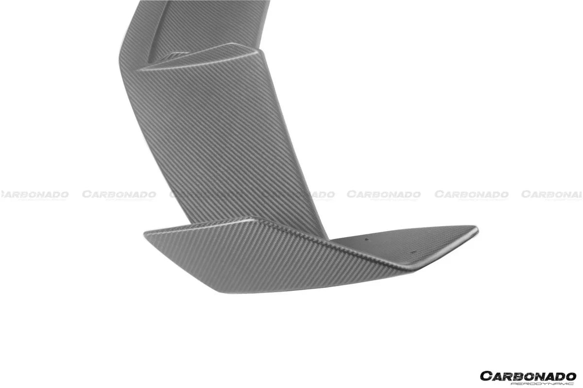 2021-UP Lamborghini Huracan STO Dry Carbon Fiber Trunk Spoiler Wing - [The Exotic Hub]