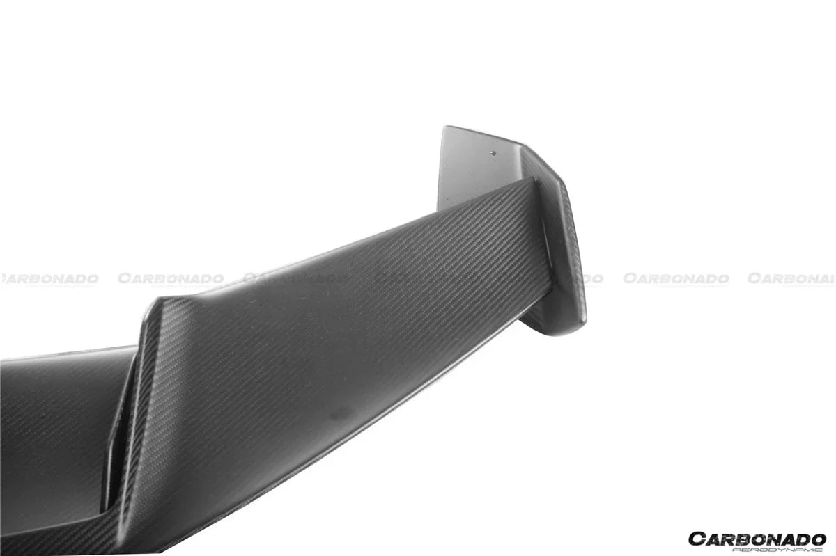 2021-UP Lamborghini Huracan STO Dry Carbon Fiber Trunk Spoiler Wing - [The Exotic Hub]