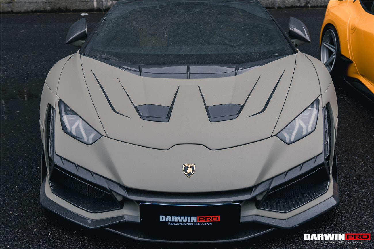 2015-2025 Lamborghini Huracan LP610 & LP580 & EVO & Tecnica BKSSII Style Front Bumper