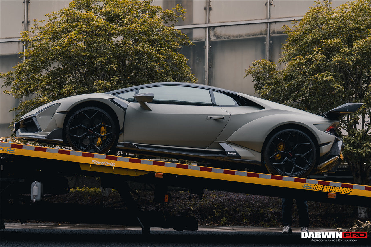 2015-2025 Lamborghini Huracan LP610 & LP580 & EVO & STO & Tecnica BKSSII Style Side Skirts