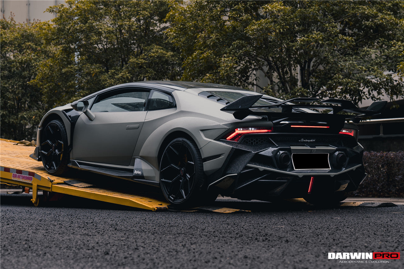 2019-2025 Lamborghini Huracan EVO & Tecnica BKSSII Style Rear Bumper