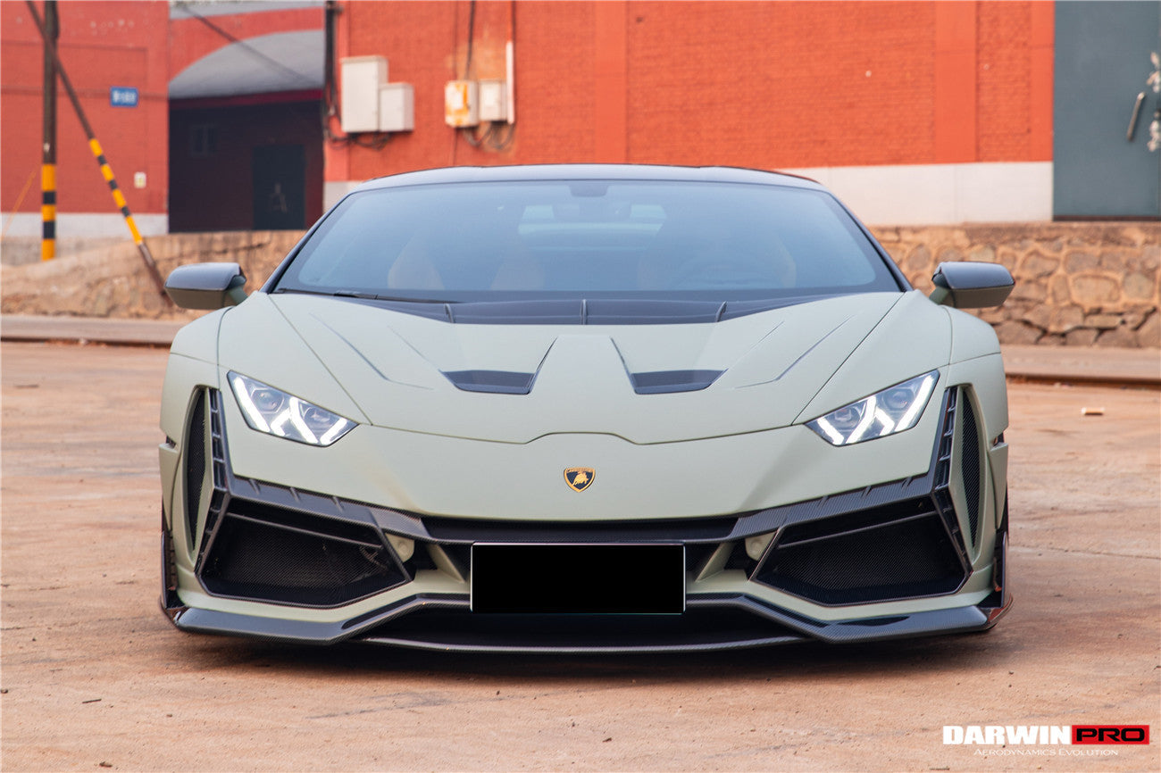 2015-2025 Lamborghini Huracan LP610 & LP580 & EVO & Tecnica BKSSII Style Front Bumper