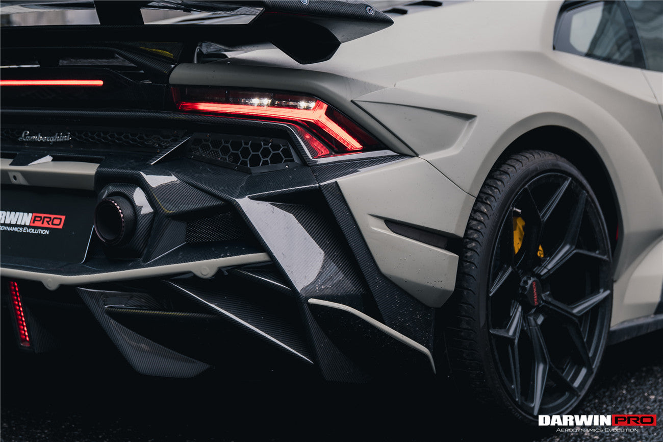 2019-2025 Lamborghini Huracan EVO & Tecnica BKSSII Style Rear Bumper