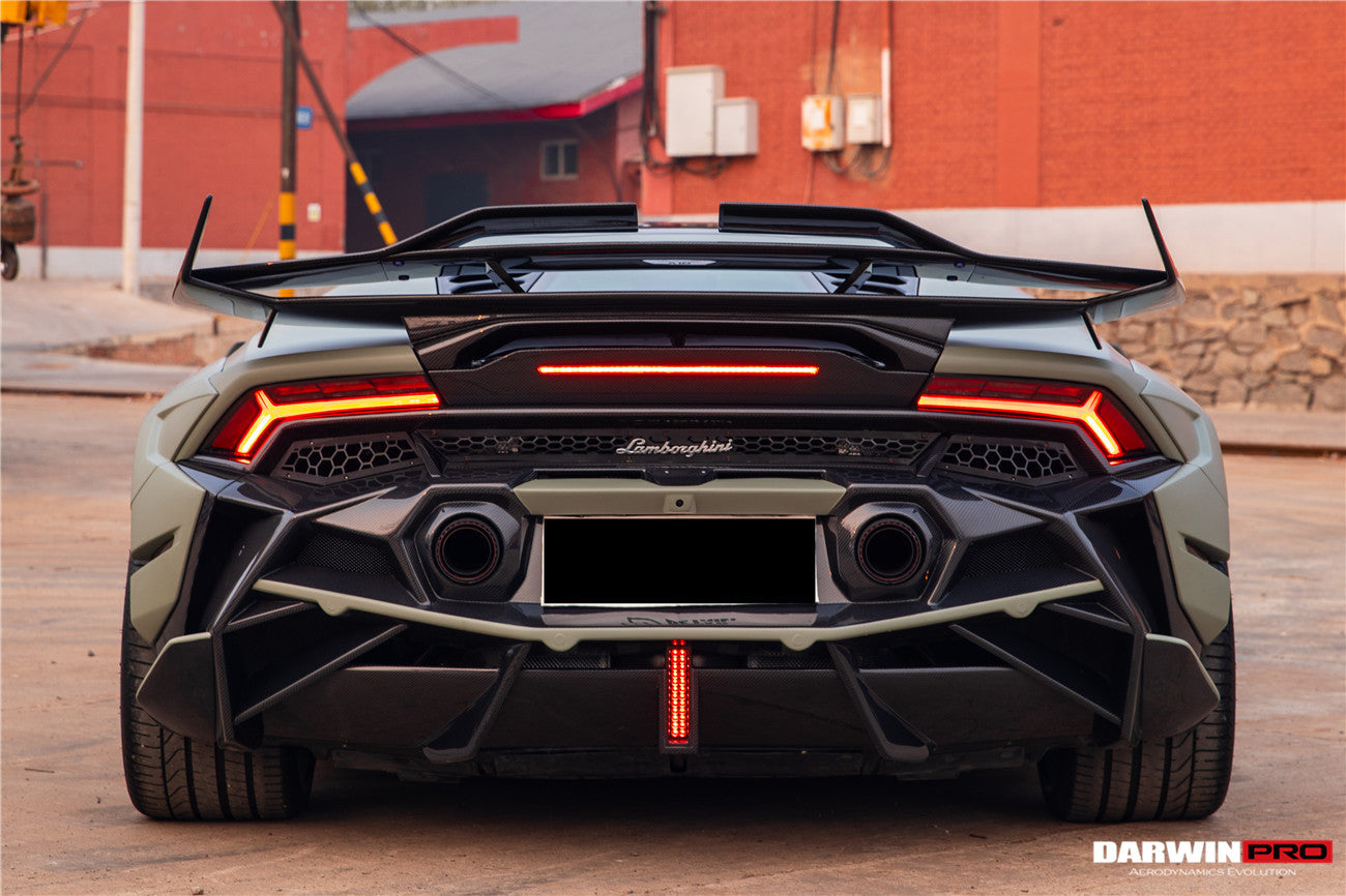 2019-2025 Lamborghini Huracan EVO & Tecnica BKSSII Style Rear Bumper