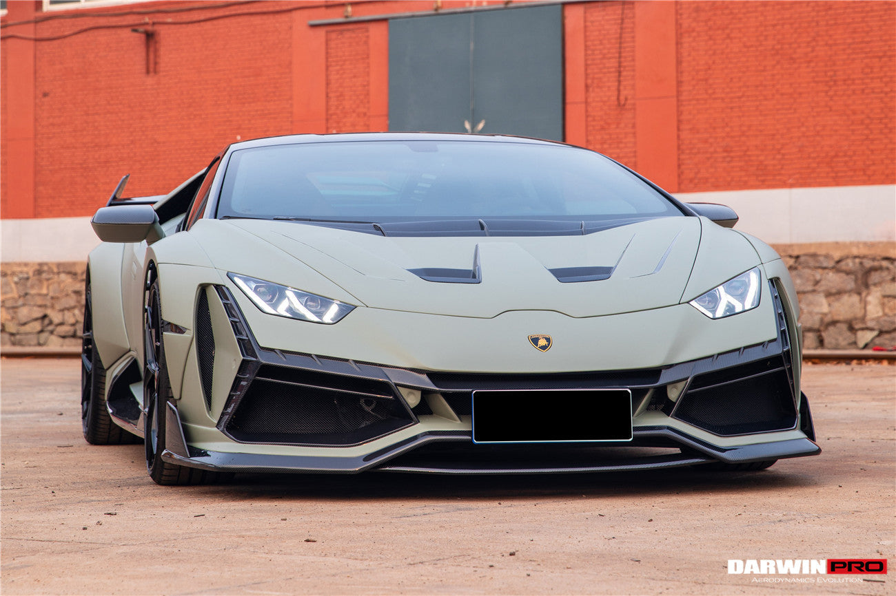 2015-2025 Lamborghini Huracan LP610 & LP580 & EVO & Tecnica BKSSII Style Front Bumper