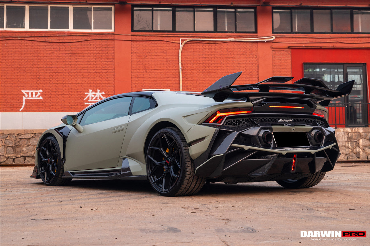 2015-2025 Lamborghini Huracan LP610 & LP580 & EVO & Tecnica BKSSII Style Spoiler Wing