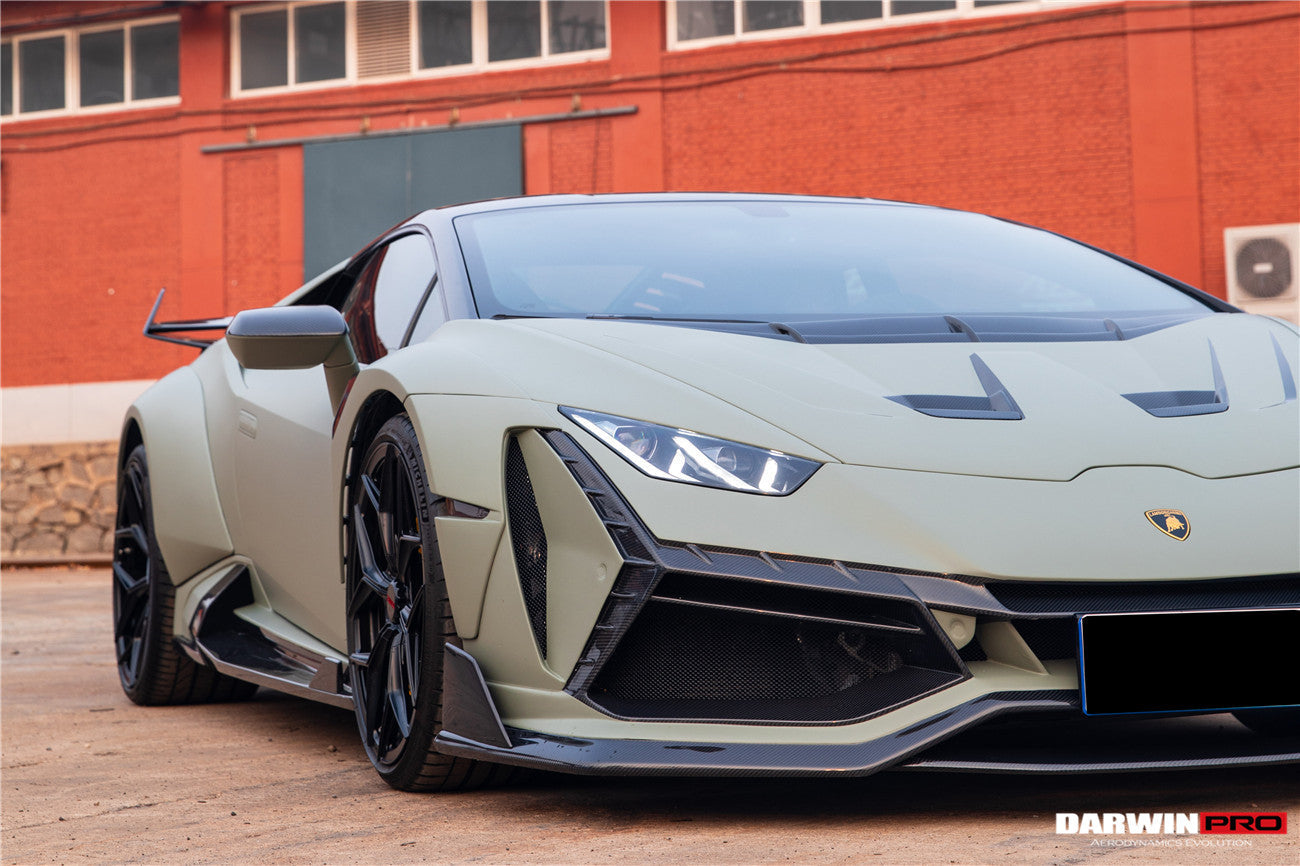 2015-2025 Lamborghini Huracan LP610 & LP580 & EVO & Tecnica BKSSII Style Front Bumper