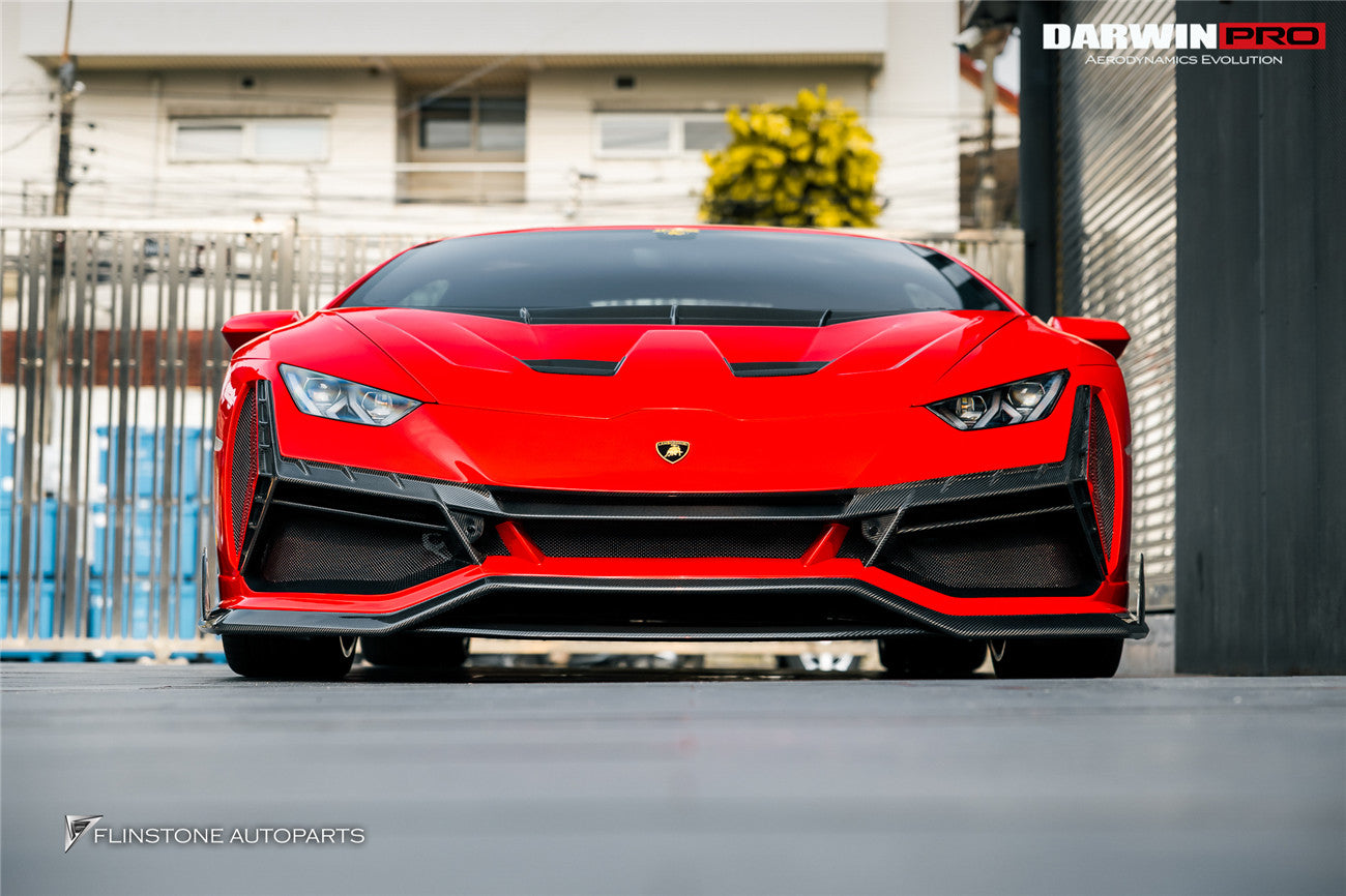 2015-2025 Lamborghini Huracan LP610 & LP580 & EVO & Tecnica BKSSII Style Front Bumper