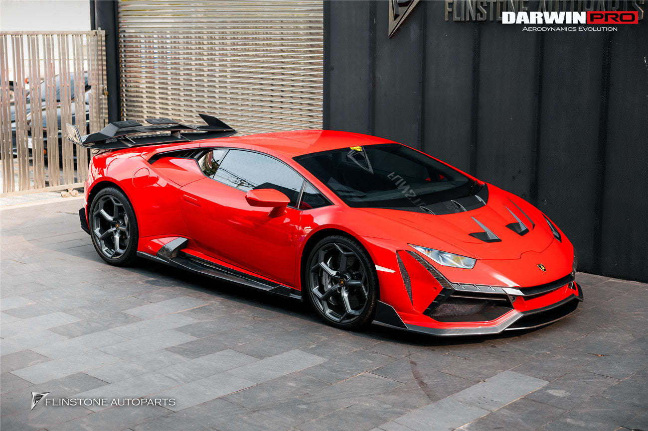 2015-2025 Lamborghini Huracan LP610 & LP580 & EVO & STO & Tecnica BKSSII Style Side Skirts