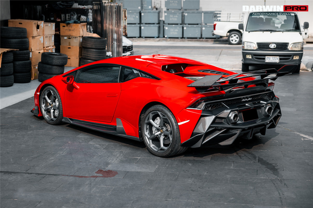 2015-2025 Lamborghini Huracan LP610 & LP580 & EVO & STO & Tecnica BKSSII Style Side Skirts