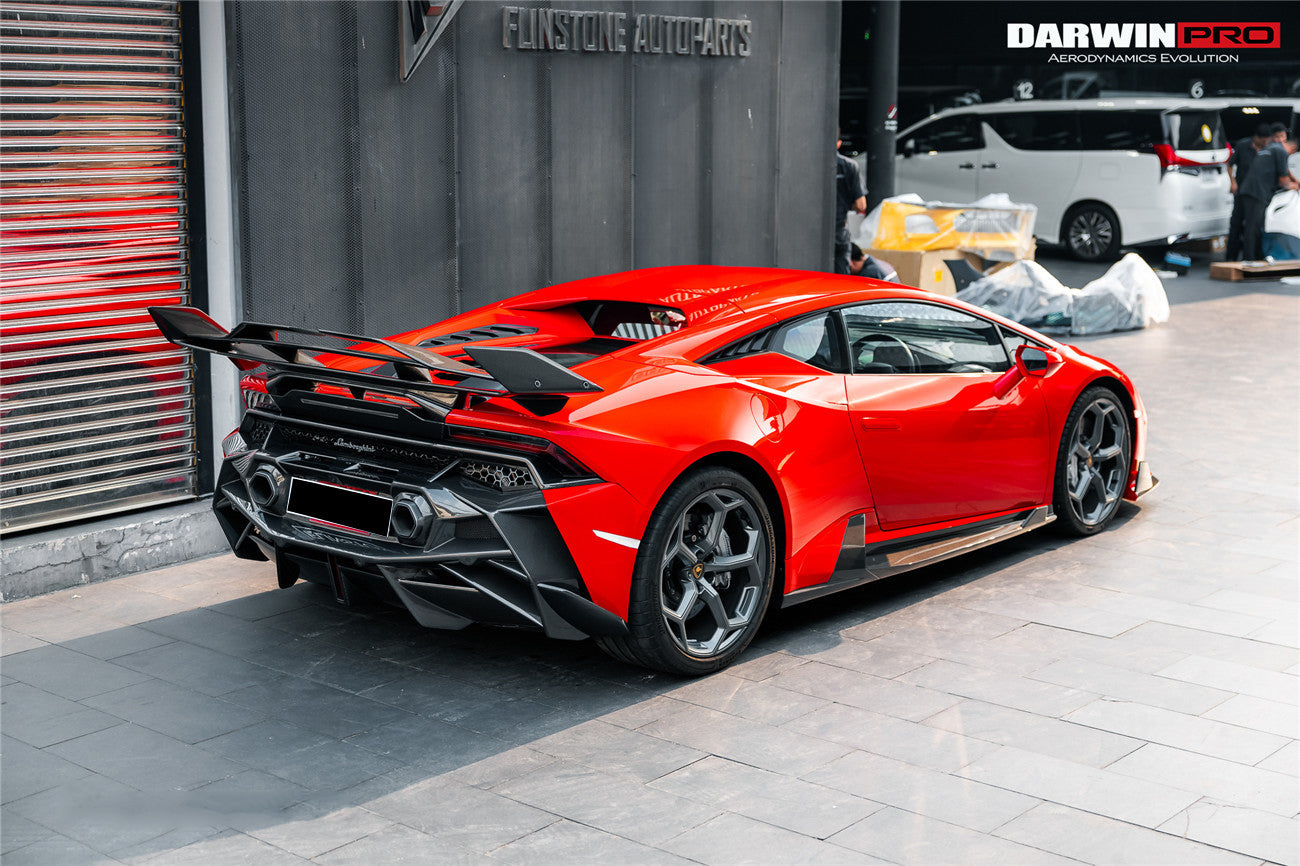 2015-2025 Lamborghini Huracan LP610 & LP580 & EVO & Tecnica BKSSII Style Spoiler Wing