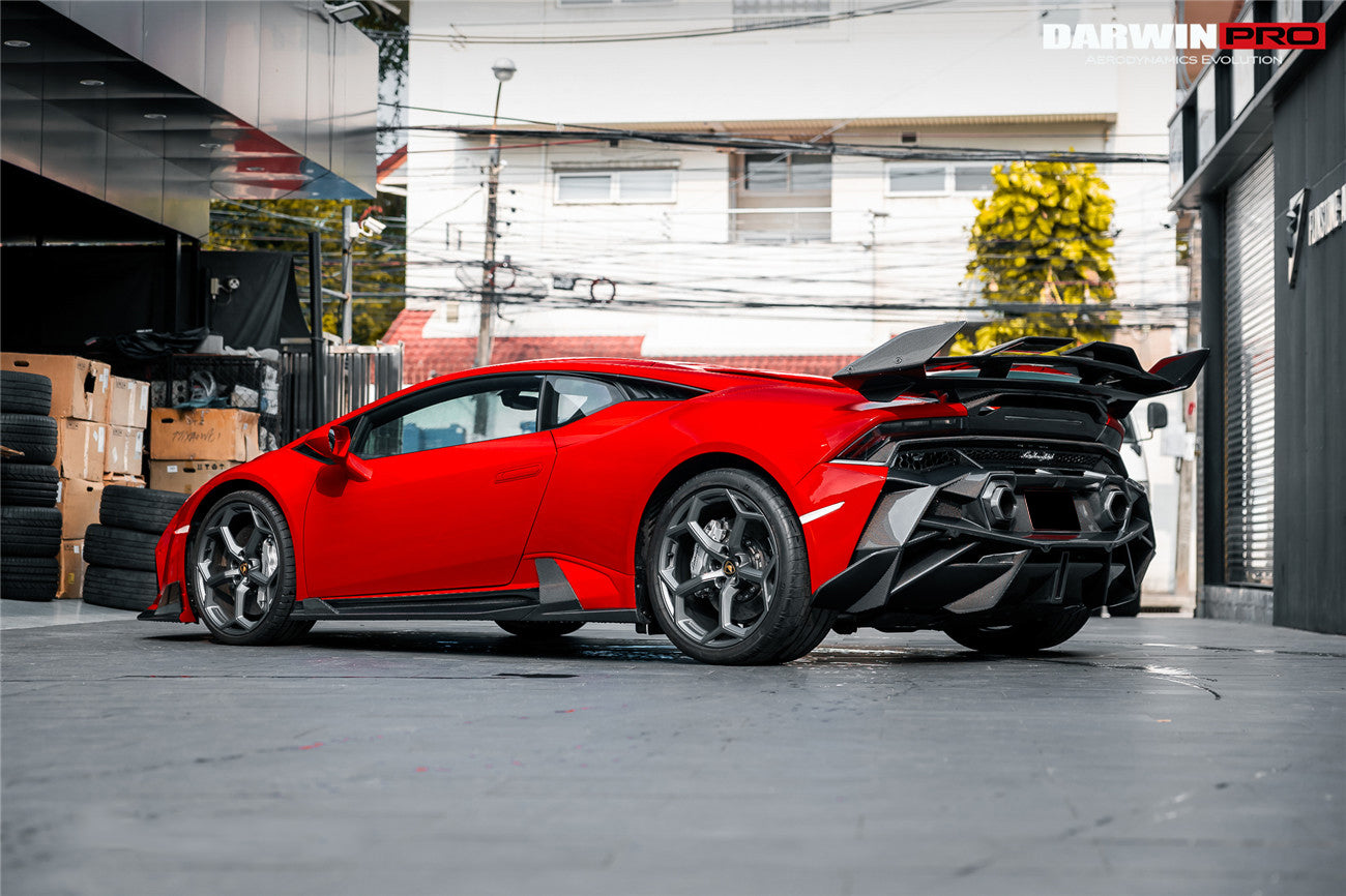 2015-2025 Lamborghini Huracan LP610 & LP580 & EVO & Tecnica BKSSII Style Spoiler Wing