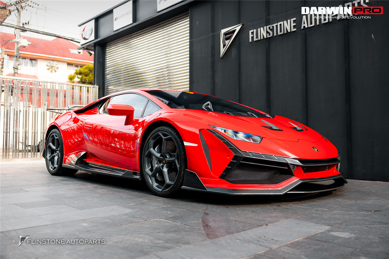 2015-2025 Lamborghini Huracan LP610 & LP580 & EVO & Tecnica BKSSII Style Front Bumper