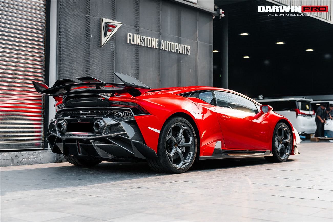 2019-2025 Lamborghini Huracan EVO & Tecnica BKSSII Style Rear Bumper