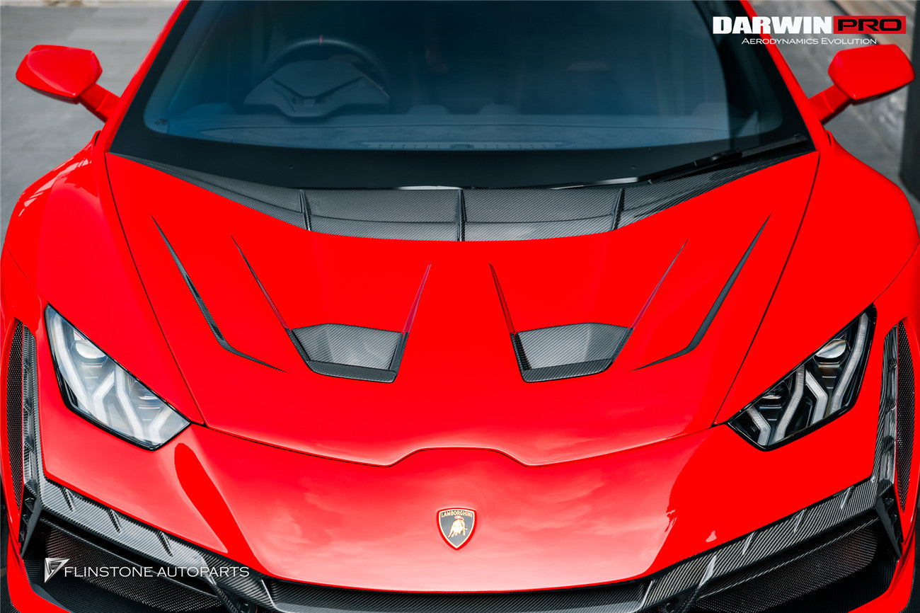 2015-2025 Lamborghini Huracan LP610 & LP580 & EVO & Tecnica BKSSII Style Hood