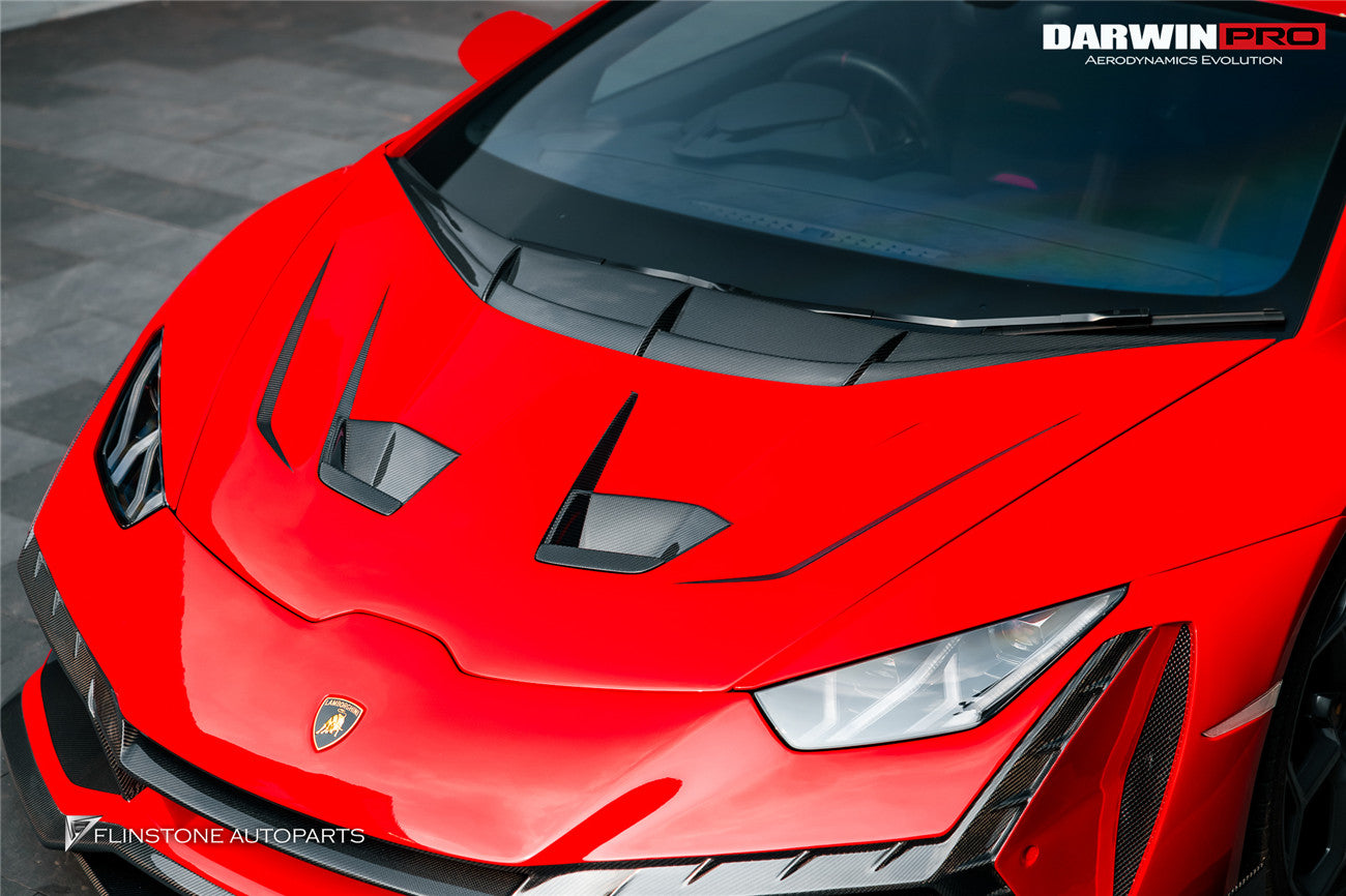 2015-2025 Lamborghini Huracan LP610 & LP580 & EVO & Tecnica BKSSII Style Hood