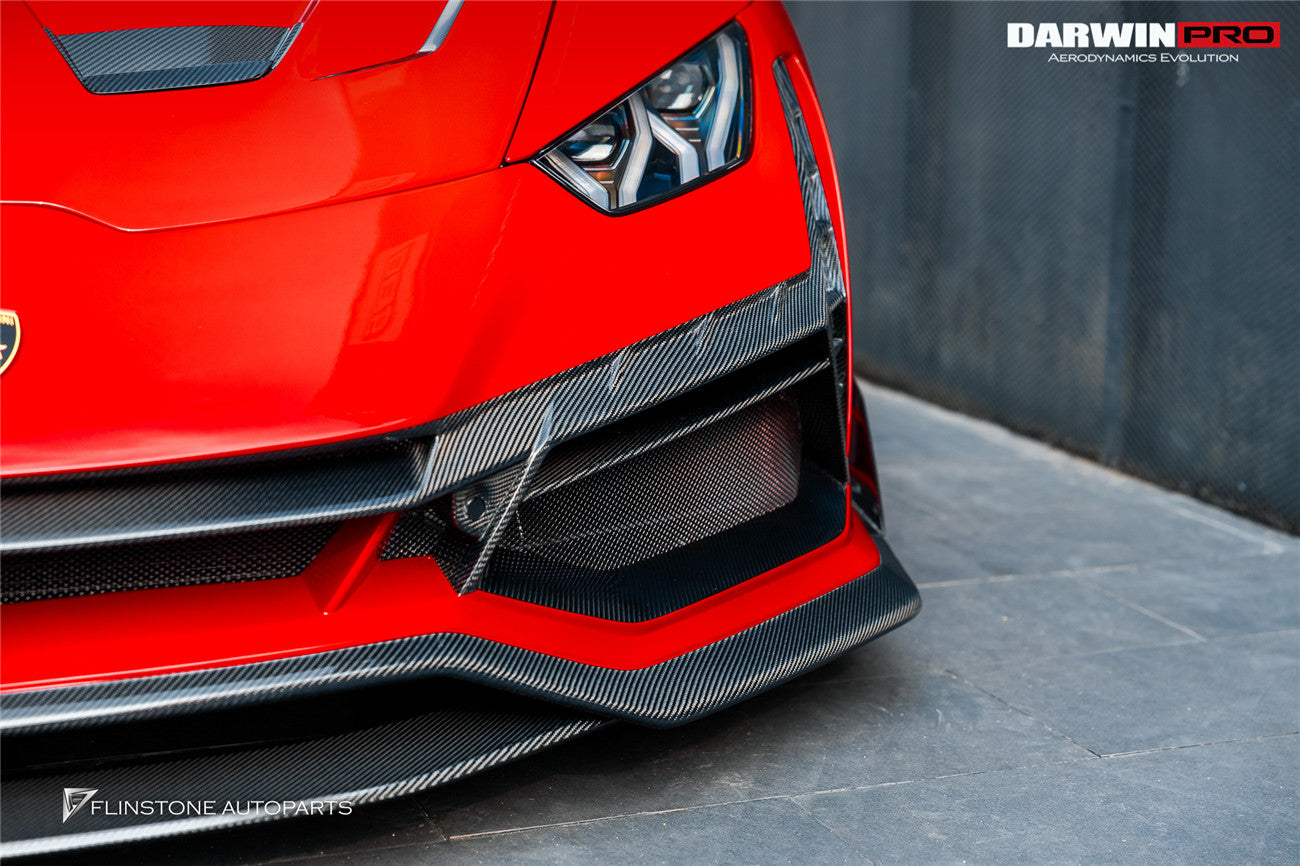 2015-2025 Lamborghini Huracan LP610 & LP580 & EVO & Tecnica BKSSII Style Front Bumper