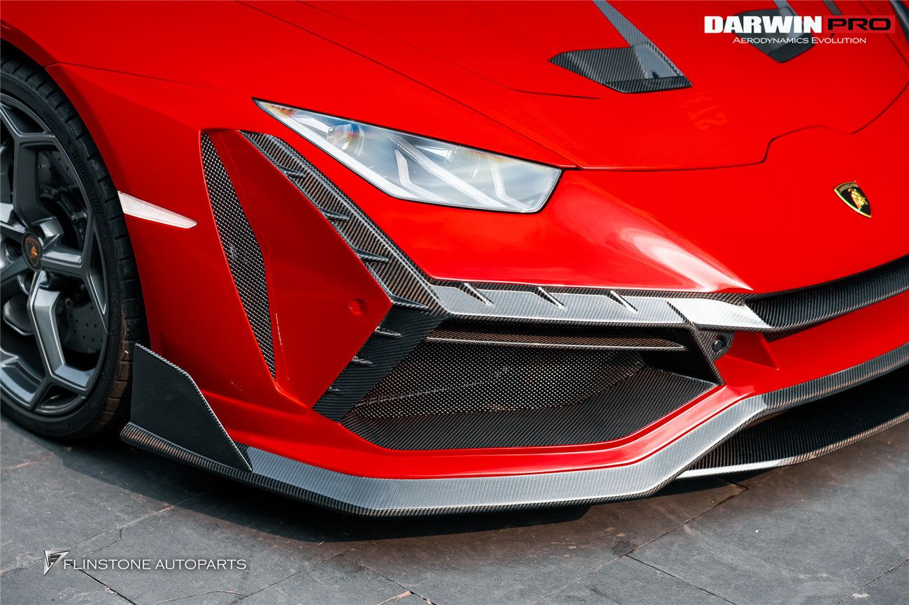 2015-2025 Lamborghini Huracan LP610 & LP580 & EVO & Tecnica BKSSII Style Front Bumper