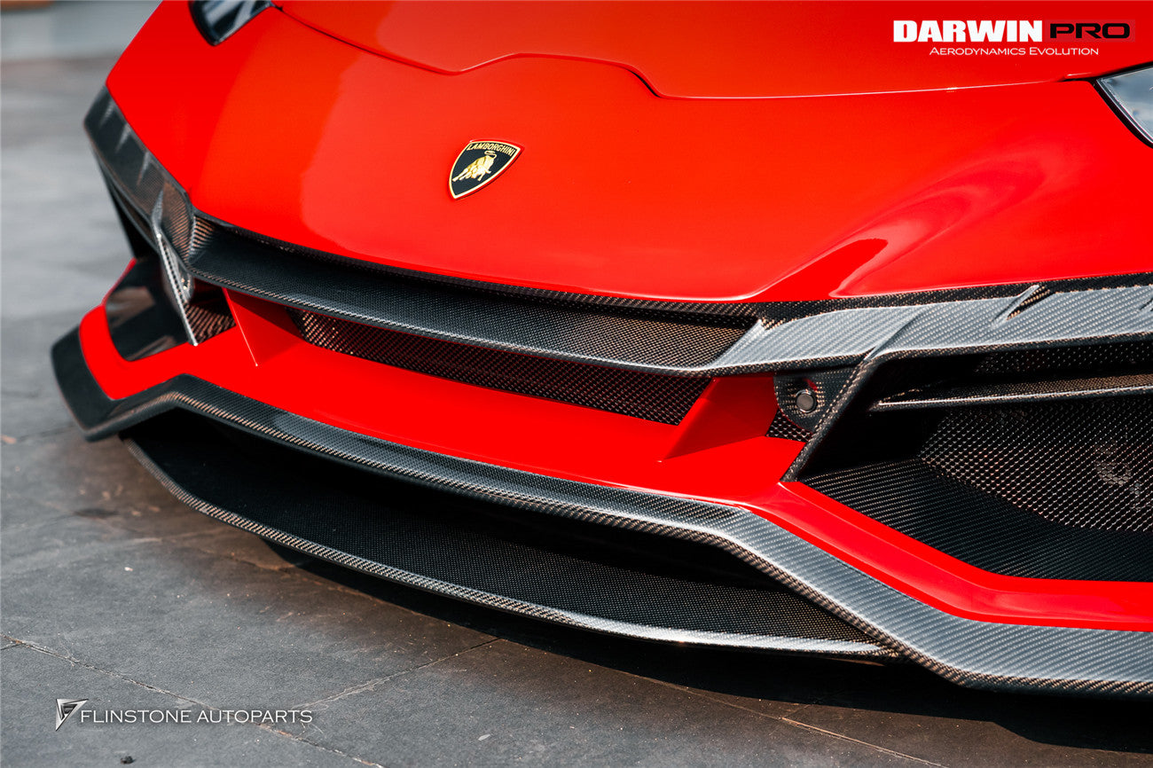 2015-2025 Lamborghini Huracan LP610 & LP580 & EVO & Tecnica BKSSII Style Front Bumper