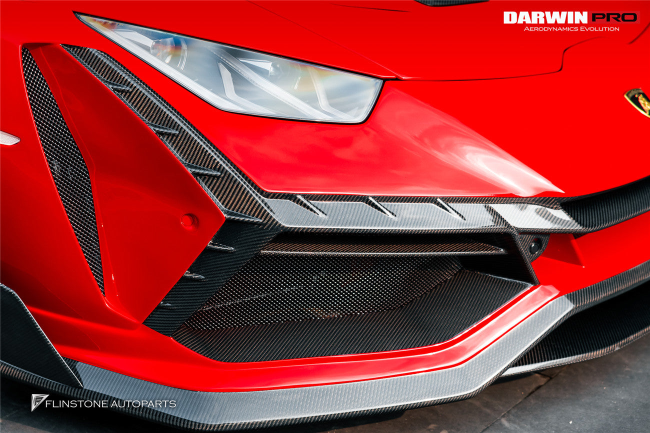 2015-2025 Lamborghini Huracan LP610 & LP580 & EVO & Tecnica BKSSII Style Front Bumper