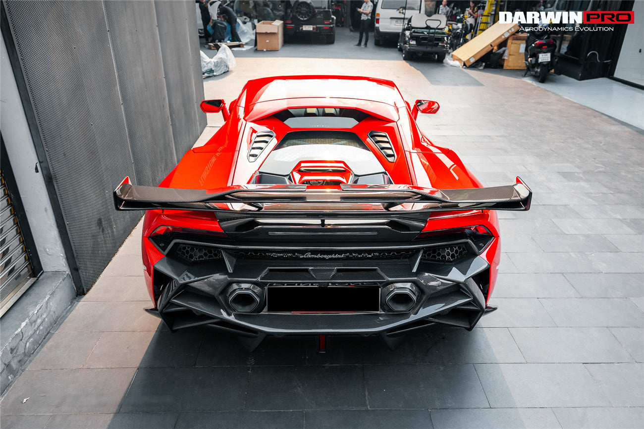 2019-2025 Lamborghini Huracan EVO & Tecnica BKSSII Style Rear Bumper