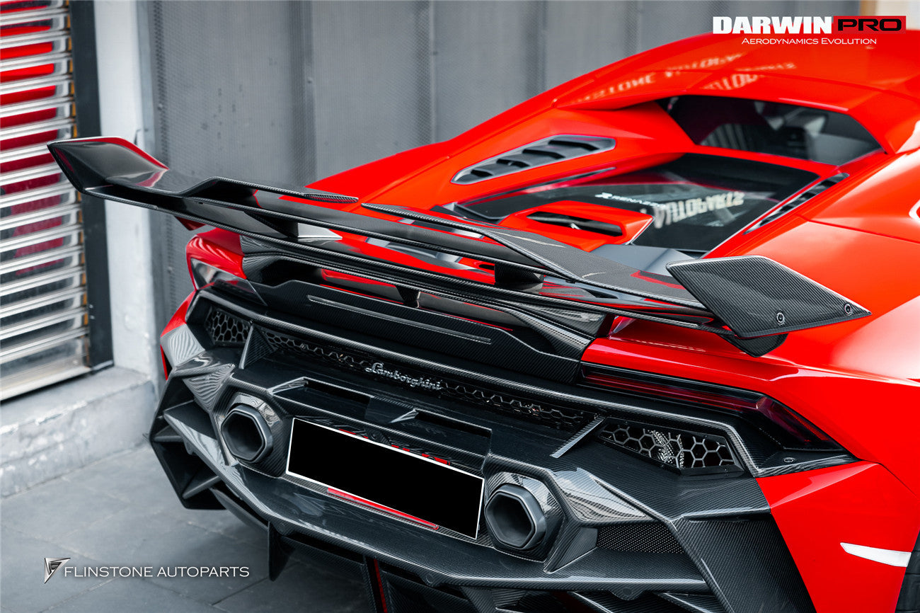 2015-2025 Lamborghini Huracan LP610 & LP580 & EVO & Tecnica BKSSII Style Spoiler Wing