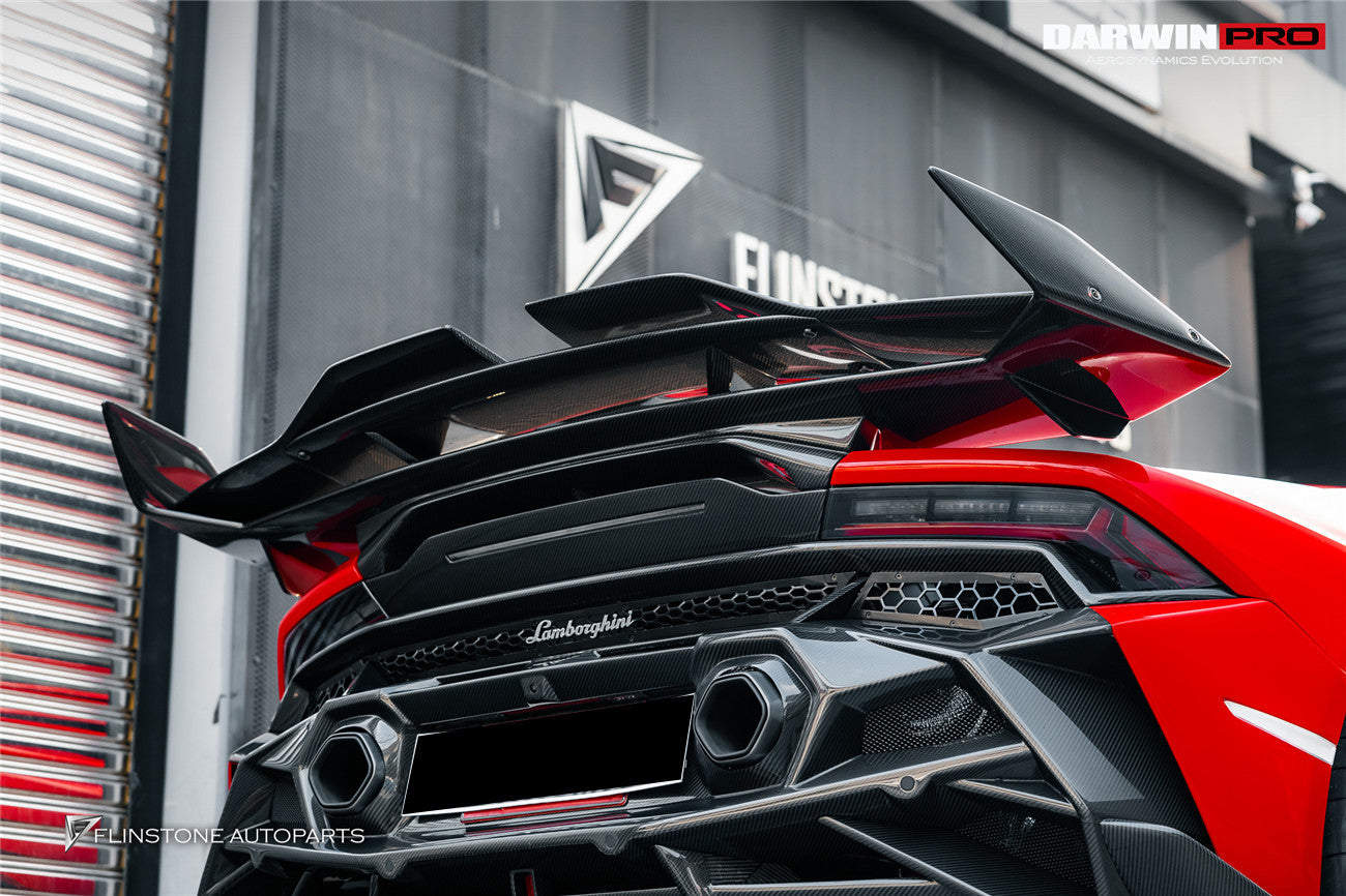 2015-2025 Lamborghini Huracan LP610 & LP580 & EVO & Tecnica BKSSII Style Spoiler Wing