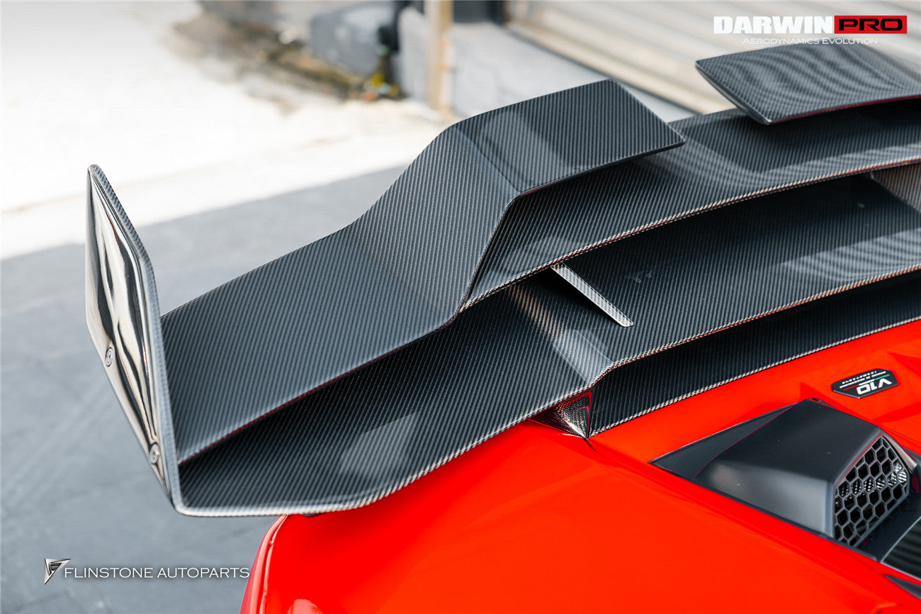 2015-2025 Lamborghini Huracan LP610 & LP580 & EVO & Tecnica BKSSII Style Spoiler Wing