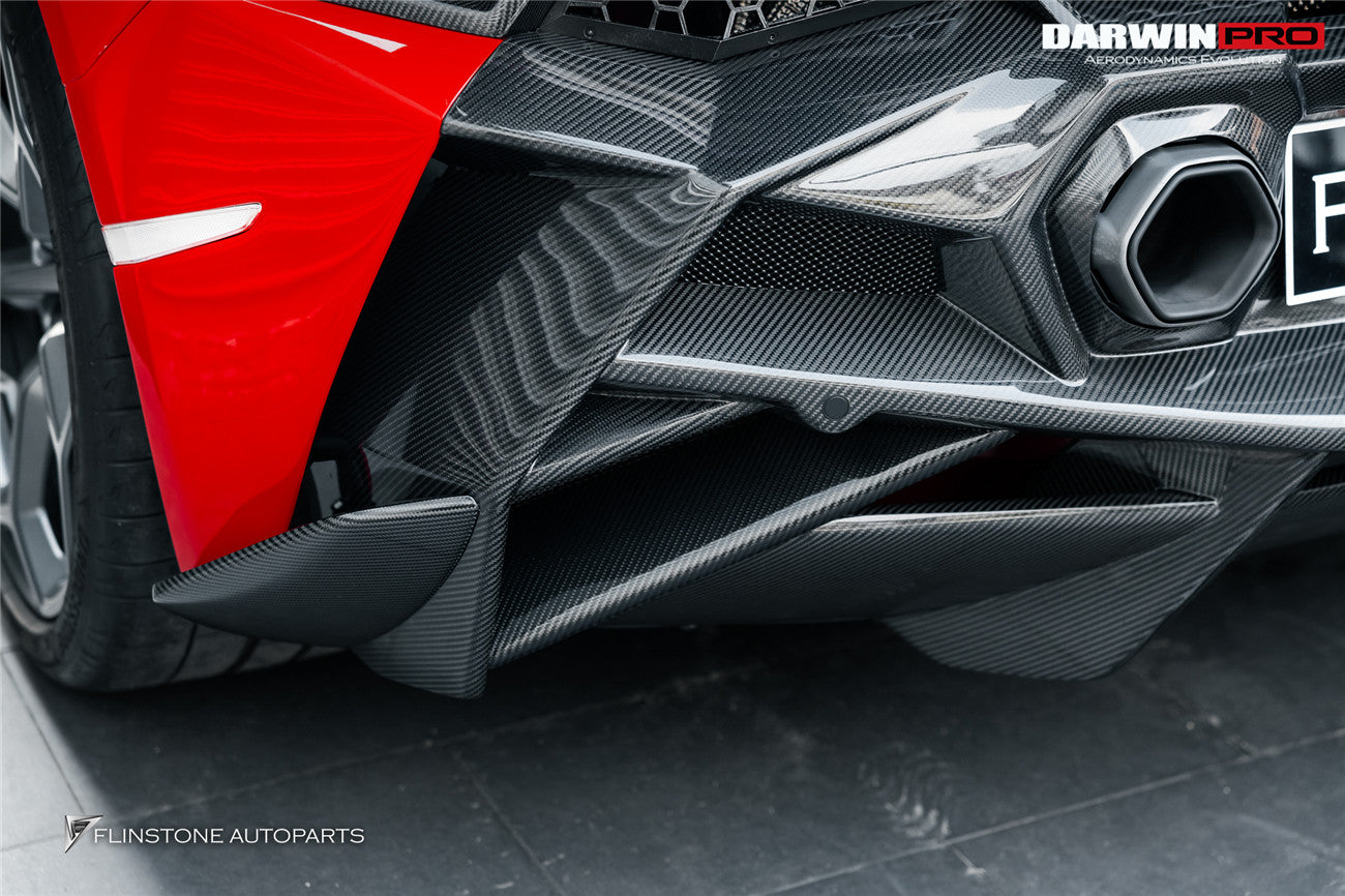 2019-2025 Lamborghini Huracan EVO & Tecnica BKSSII Style Rear Bumper