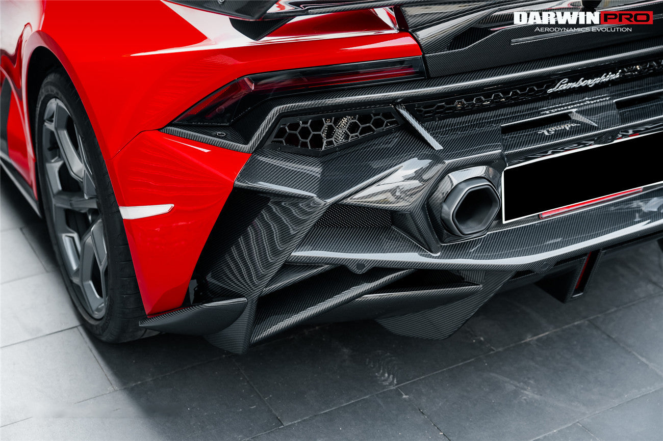 2019-2025 Lamborghini Huracan EVO & Tecnica BKSSII Style Rear Bumper