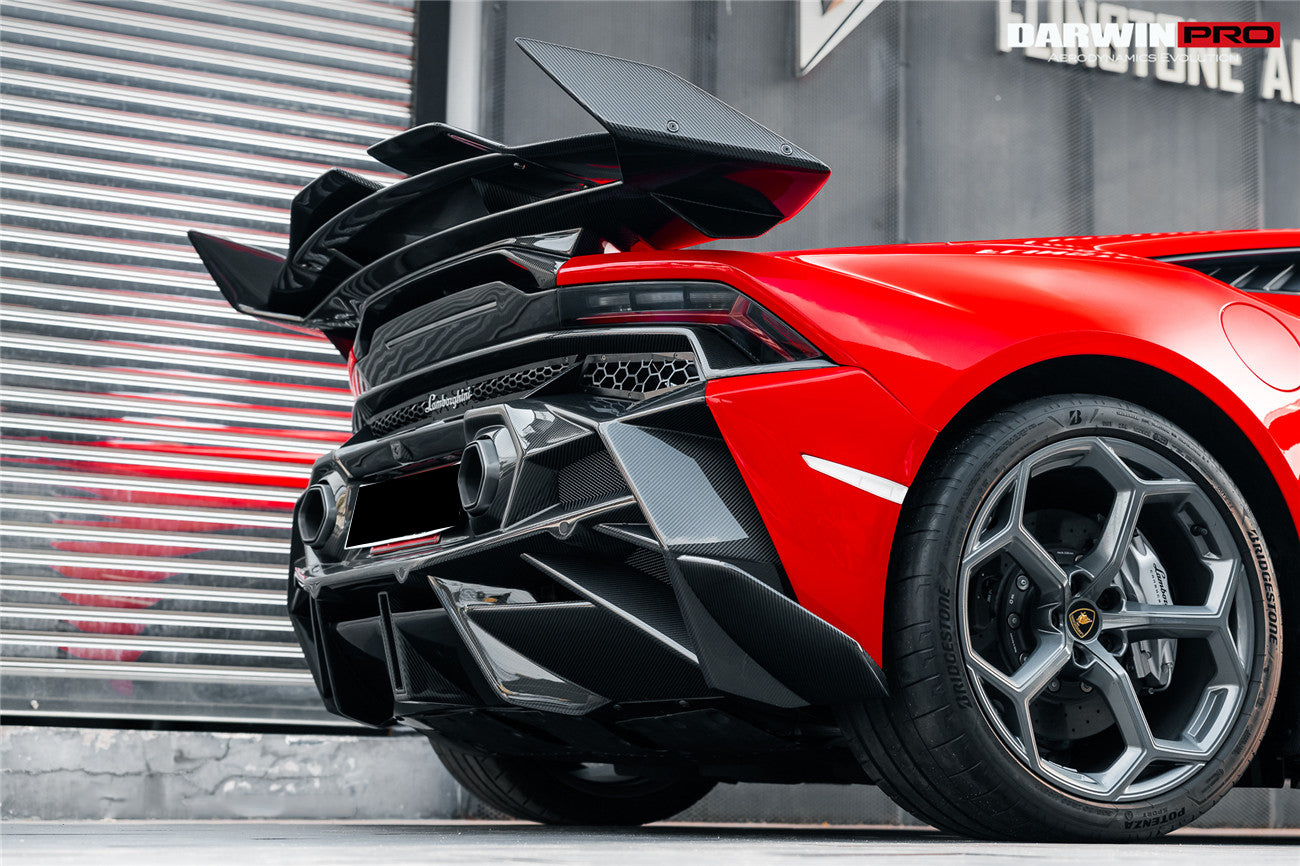 2019-2025 Lamborghini Huracan EVO & Tecnica BKSSII Style Rear Bumper