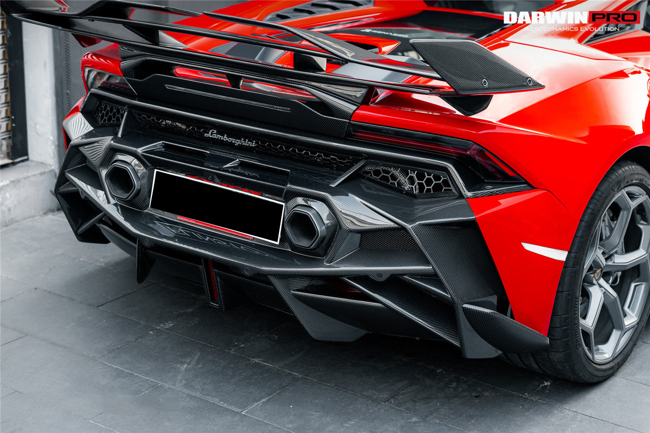 2019-2025 Lamborghini Huracan EVO & Tecnica BKSSII Style Rear Bumper