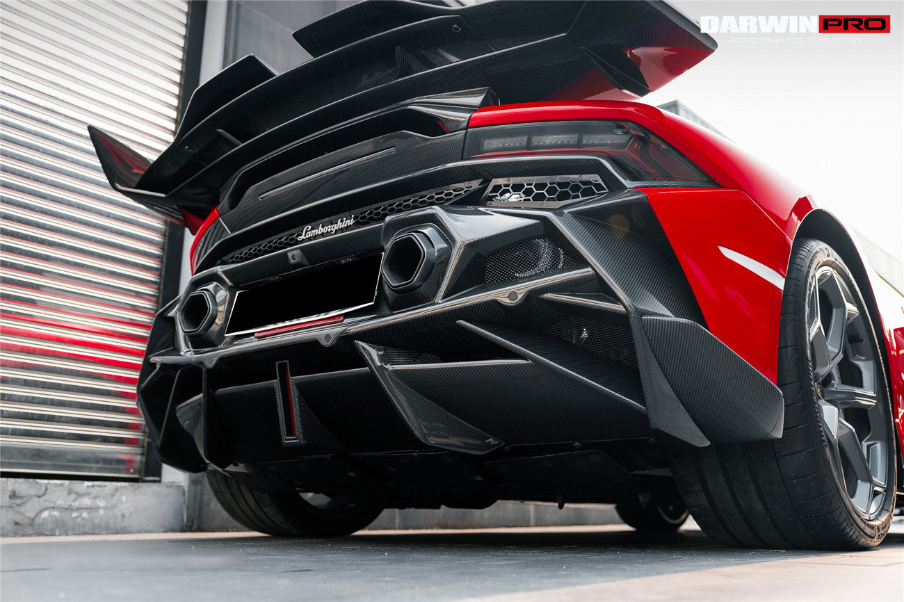 2019-2025 Lamborghini Huracan EVO & Tecnica BKSSII Style Rear Bumper