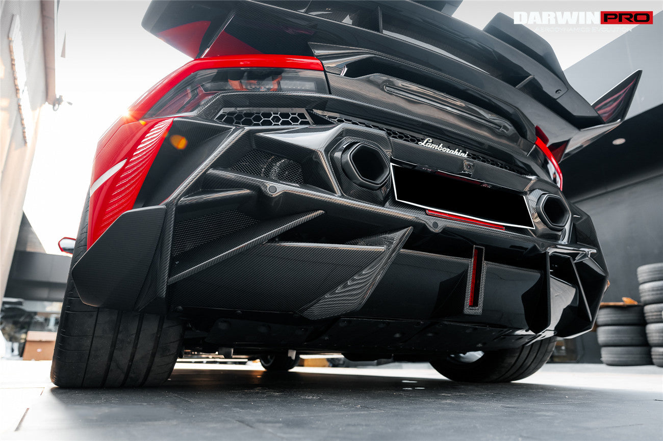 2019-2025 Lamborghini Huracan EVO & Tecnica BKSSII Style Rear Bumper