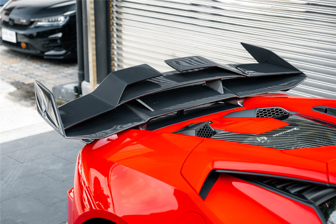 2015-2025 Lamborghini Huracan LP610 & LP580 & EVO & Tecnica BKSSII Style Spoiler Wing