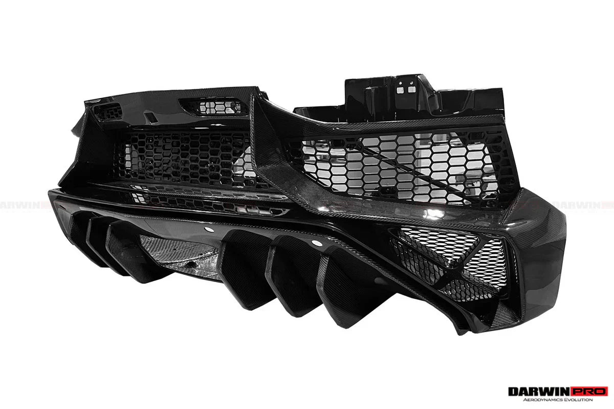 2011-2016 Lamborghini Aventador LP700 LP740 Coupe/Roadster SV Style Rear Bumper - [The Exotic Hub]