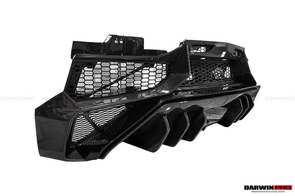 2011-2016 Lamborghini Aventador LP700 LP740 Coupe/Roadster SV Style Rear Bumper - [The Exotic Hub]